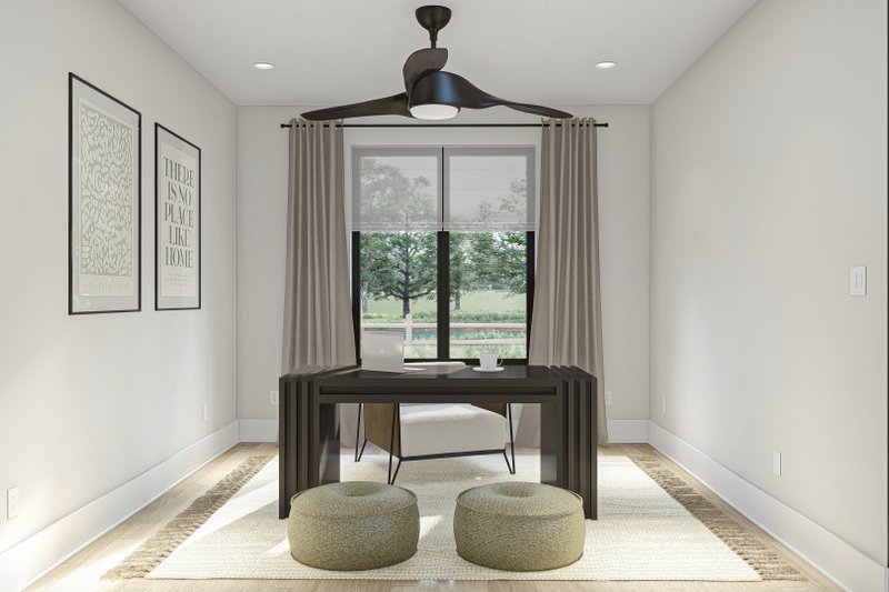 Architectural House Design - Interior - Other for Barndominium House Plan #455-533 - 2 bed, 2 bath