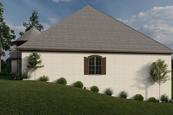 Exterior - Other Elevation for European House Plan #923-298 - 6 bed, 7.5 bath