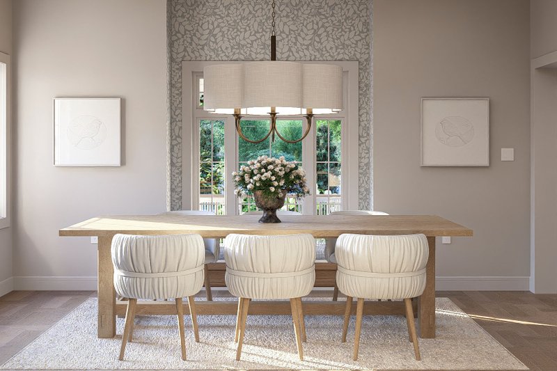 Architectural House Design - Interior - Dining Room for Cottage House Plan #455-584 - 3 bed, 2.5 bath