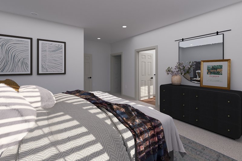 Dream House Plan - Interior - Master Bedroom 1 for Ranch House Plan #1060-287 - 3 bed, 2 bath