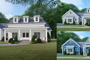 House Blueprint - Farmhouse Exterior - Other Elevation Plan #923-462