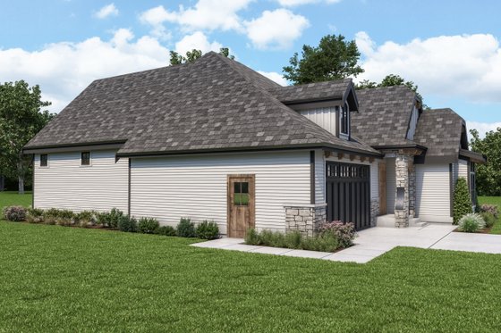 Exterior - Other Elevation 1 for Cottage House Plan #1070-123 - 2 bed, 2 bath