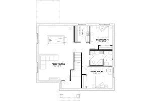 Farmhouse Style House Plan - 4 Beds 2 Baths 2652 Sq/Ft Plan #23-2741 ...