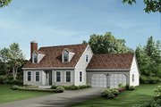 Colonial Style House Plan - 4 Beds 2 Baths 1872 Sq/Ft Plan #57-513 