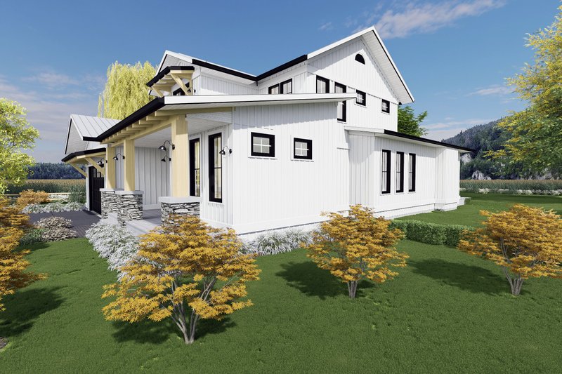 Home Plan - Exterior - Other Elevation for Farmhouse House Plan #1101-10 - 5 bed, 3 bath