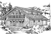 Cottage Style House Plan - 4 Beds 2 Baths 1680 Sq/Ft Plan #47-108 