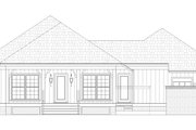 Traditional Style House Plan - 3 Beds 2 Baths 1362 Sq/Ft Plan #45-620 