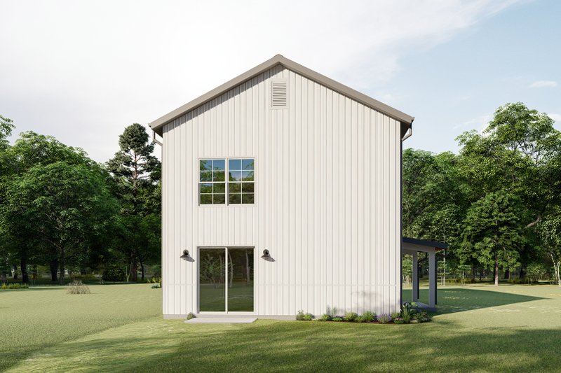 Home Plan - Exterior - Other Elevation 5 for Barndominium House Plan #1092-25 - 3 bed, 2 bath
