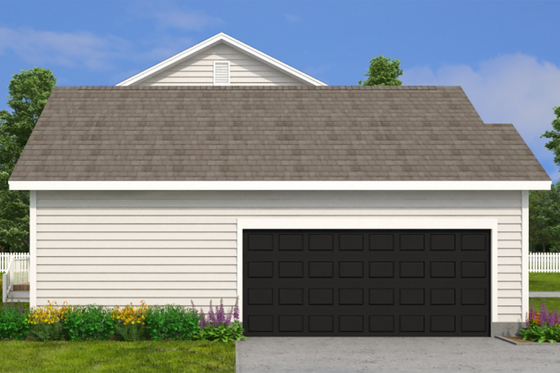 Exterior - Other Elevation 5 for Farmhouse House Plan #1082-3 - 4 bed, 3 bath