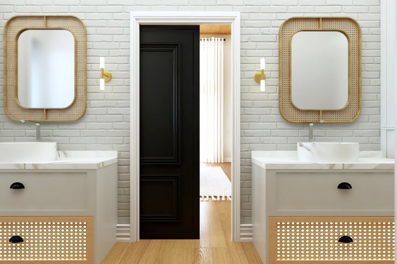 Dream House Plan - Interior - Master Bathroom 1 for Contemporary House Plan #1064-364 - 2 bed, 2 bath