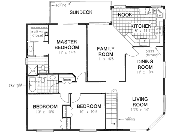 Dream House Plan - European Floor Plan - Main Floor Plan #18-9146