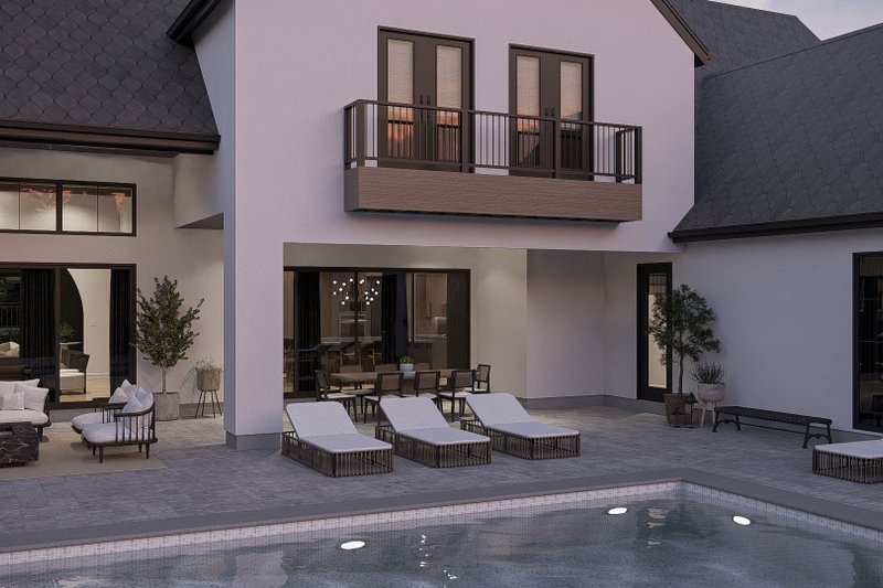 Dream House Plan - Exterior - Outdoor Living for Cottage House Plan #455-714 - 5 bed, 5 bath