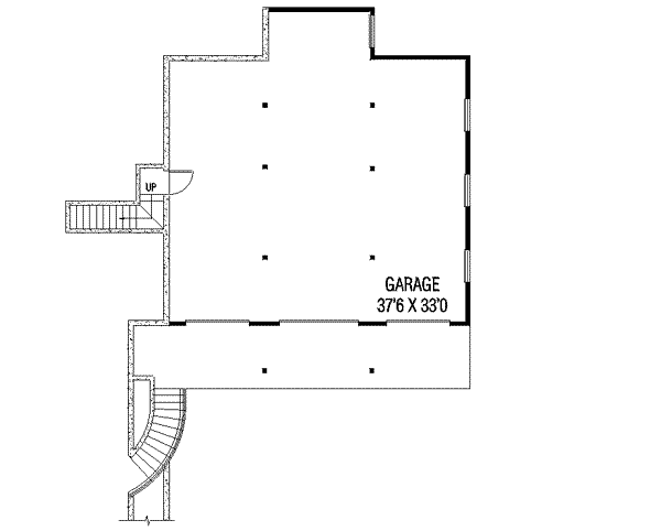 Architectural House Design - Traditional Floor Plan - Other Floor Plan #60-594