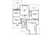European Style House Plan - 4 Beds 2 Baths 2410 Sq/Ft Plan #137-153 