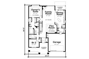 Craftsman Style House Plan - 2 Beds 2 Baths 1808 Sq/Ft Plan #20-2463 