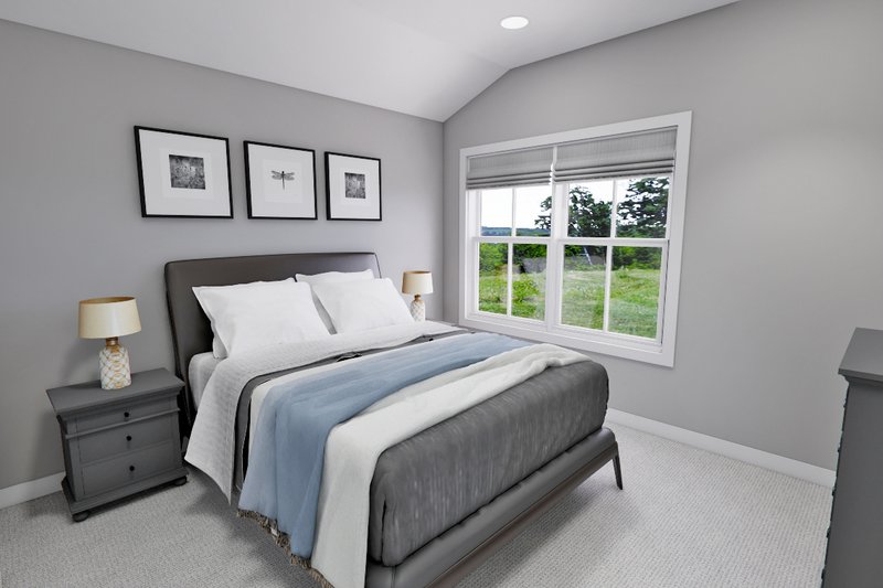 House Design - Interior - Bedroom 2 for Farmhouse House Plan #51-1273 - 4 bed, 3.5 bath