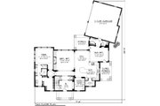 Colonial Style House Plan - 4 Beds 3.5 Baths 3622 Sq/Ft Plan #70-1144 