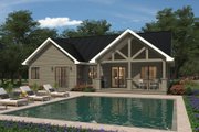 Ranch Style House Plan - 3 Beds 2 Baths 1403 Sq/Ft Plan #427-11 