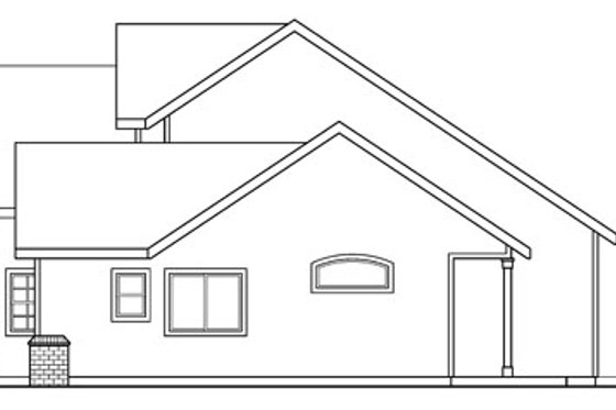 Exterior - Other Elevation 1 for Traditional House Plan #124-767 - 3 bed, 2.5 bath