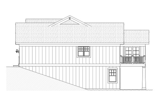 Exterior - Other Elevation for Traditional House Plan #901-109 - 3 bed, 2.5 bath