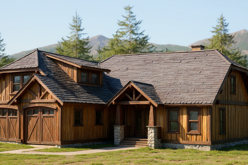 Craftsman Style House Plan - 3 Beds 2.5 Baths 2072 Sq/Ft Plan #921-9 Exterior