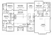 European Style House Plan - 4 Beds 3.5 Baths 2382 Sq/Ft Plan #1096-148 