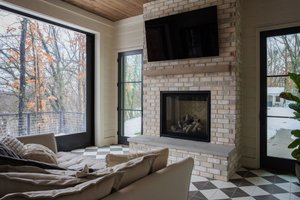 Exterior - Covered Porch for Farmhouse House Plan #928-401 - 4 bed, 4.5 bath