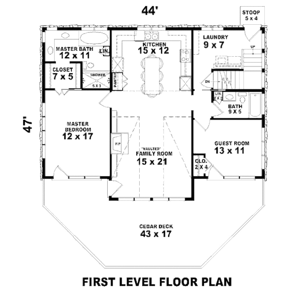 Floor Plan - Main Floor Plan #81-13783