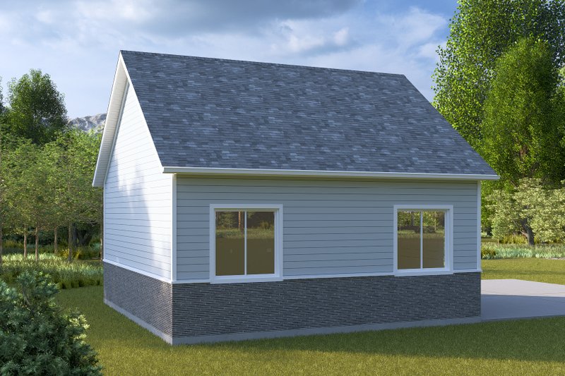 House Blueprint - Exterior - Other Elevation for Craftsman House Plan #1060-359, 0 bath