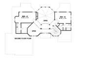 European Style House Plan - 3 Beds 3 Baths 2711 Sq/Ft Plan #67-735 