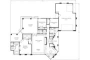 Adobe / Southwestern Style House Plan - 3 Beds 2 Baths 2145 Sq/Ft Plan #24-187 