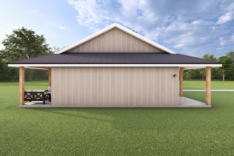House Blueprint - Exterior - Other Elevation for Farmhouse House Plan #1127-22 - 3 bed, 2 bath