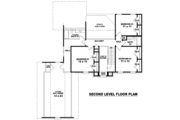 European Style House Plan - 4 Beds 3.5 Baths 2782 Sq/Ft Plan #81-13678 
