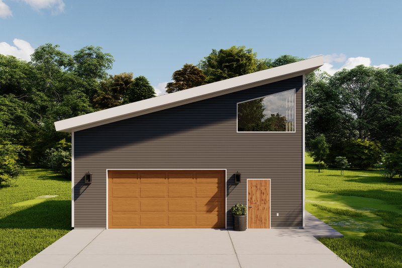 Architectural House Design - Modern Exterior - Front Elevation Plan #1060-149