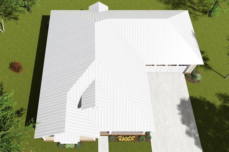 Home Plan - Exterior - Other Elevation 4 for Traditional House Plan #20-1888 - 3 bed, 2 bath