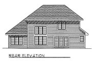 Traditional Style House Plan - 3 Beds 2.5 Baths 1972 Sq/Ft Plan #70-258 