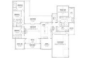 Modern Style House Plan - 4 Beds 4.5 Baths 3673 Sq/Ft Plan #1096-28 