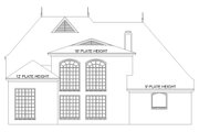 European Style House Plan - 4 Beds 3 Baths 3576 Sq/Ft Plan #424-339 