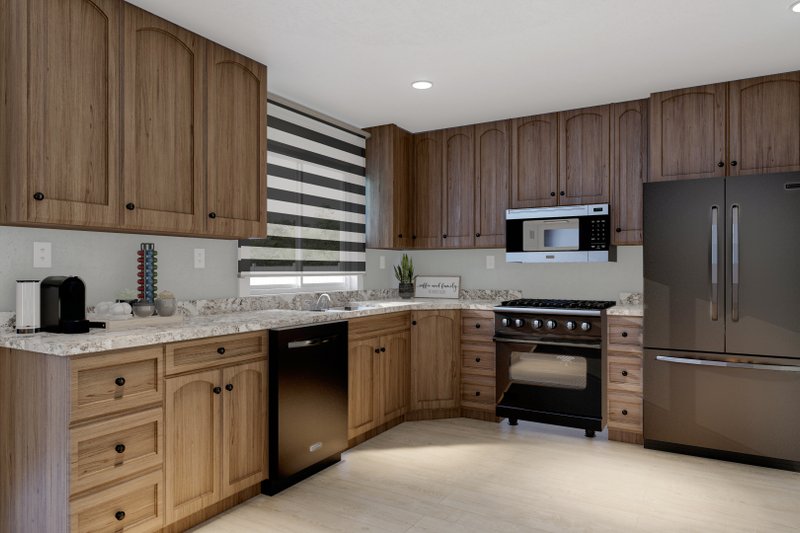 Home Plan - Interior - Kitchen for Ranch House Plan #1060-36 - 5 bed, 3 bath