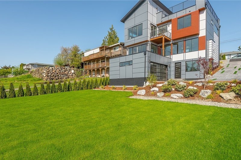 Architectural House Design - Exterior - Other Elevation for Modern House Plan #1066-67 - 4 bed, 3.5 bath
