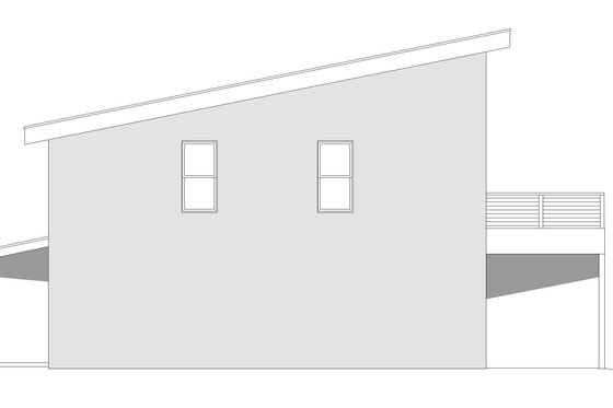 Exterior - Other Elevation for Contemporary House Plan #932-473 - 1 bed, 2 bath