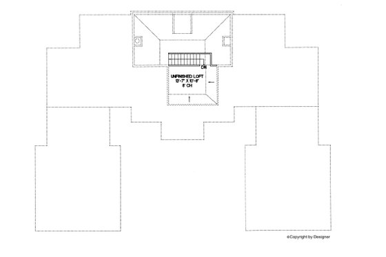 Floor Plan - Other Floor for European House Plan #20-1118 - 4 bed, 3.5 bath