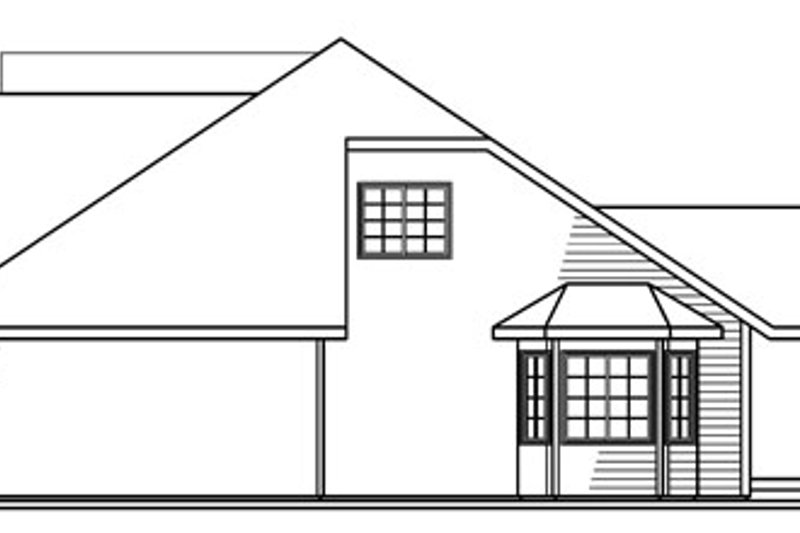 House Plan Design - Exterior - Other Elevation 1 House Plan #124-716 - 3 bed, 2.5 bath