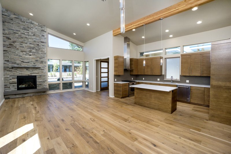 Home Plan - Interior - Family Room for Modern House Plan #895-60 - 3 bed, 2 bath