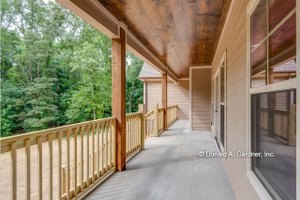 Exterior - Covered Porch for Farmhouse House Plan #929-1044 - 3 bed, 2 bath