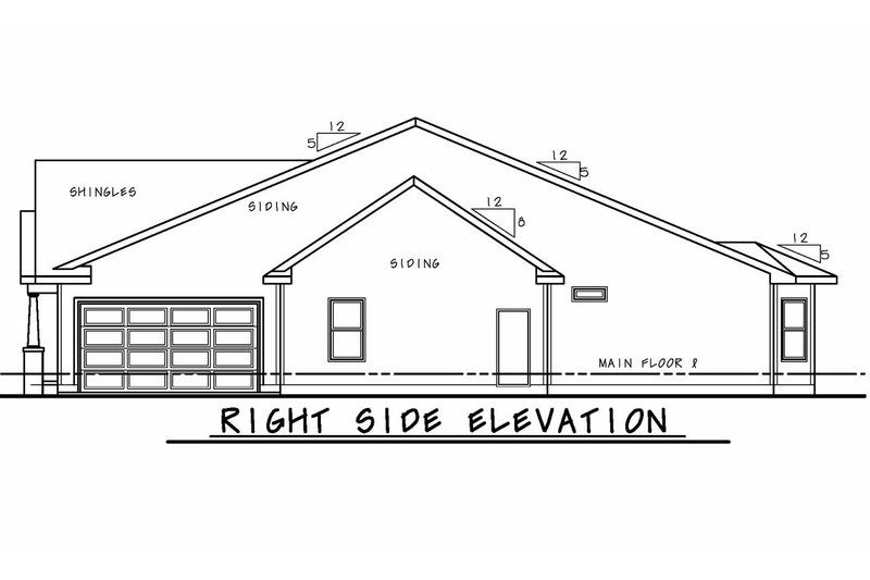 Dream House Plan - Exterior - Other Elevation 1 for European House Plan #20-2335 - 2 bed, 2 bath