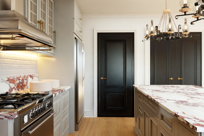 House Blueprint - Interior - Kitchen 1 for Barndominium House Plan #1064-424 - 4 bed, 2.5 bath