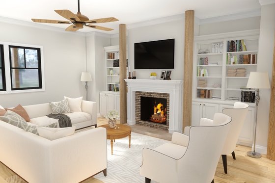 Interior - Other for Farmhouse House Plan #54-508 - 3 bed, 2 bath