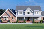 Farmhouse Style House Plan - 4 Beds 4 Baths 3490 Sq/Ft Plan #932-723 
