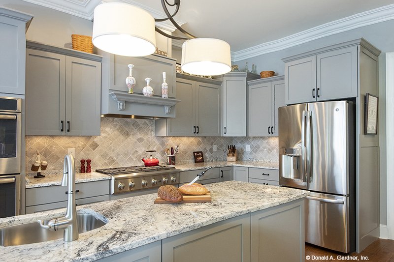 Home Plan - Interior - Kitchen for Traditional House Plan #929-811 - 4 bed, 3.5 bath
